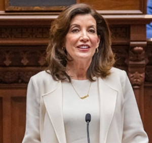Governor Hochul delivering the State of the State Address