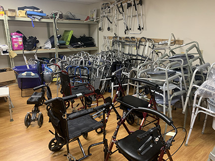 Equipment Loan Closet Help