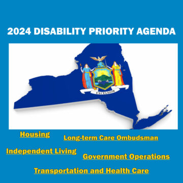 The Disability Priority Agenda—Part 1: Housing